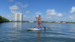 SUP is a full body workout for a fun day on the water