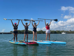 Paddleboard Group Lesson to learn and have fun with friends
