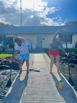SUP Land Drills Paddleboard Classes