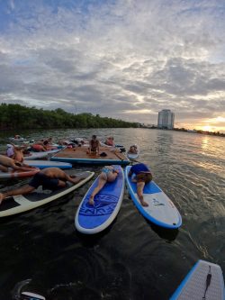 SUP Yoga Lessons Miami Beach