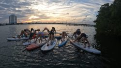 SUP Yoga Lessons Miami Beach