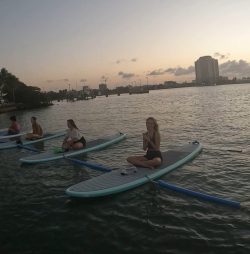 Sunset SUP Yoga Miami