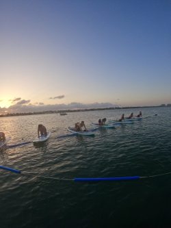 SUP Yoga Sunset Miami