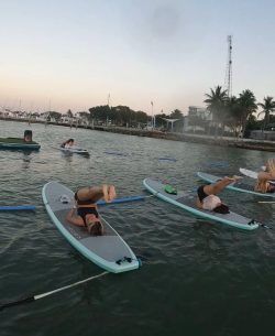 Sunset SUP Yoga Miami