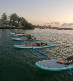 Sunset SUP Yoga Miami