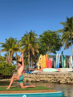 SUP Yoga with Joseph Minday Miami