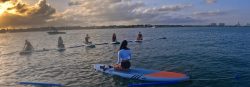 SUP Yoga with Sarita Biscayne Bay