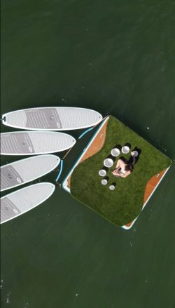 Sound Bowls on the water